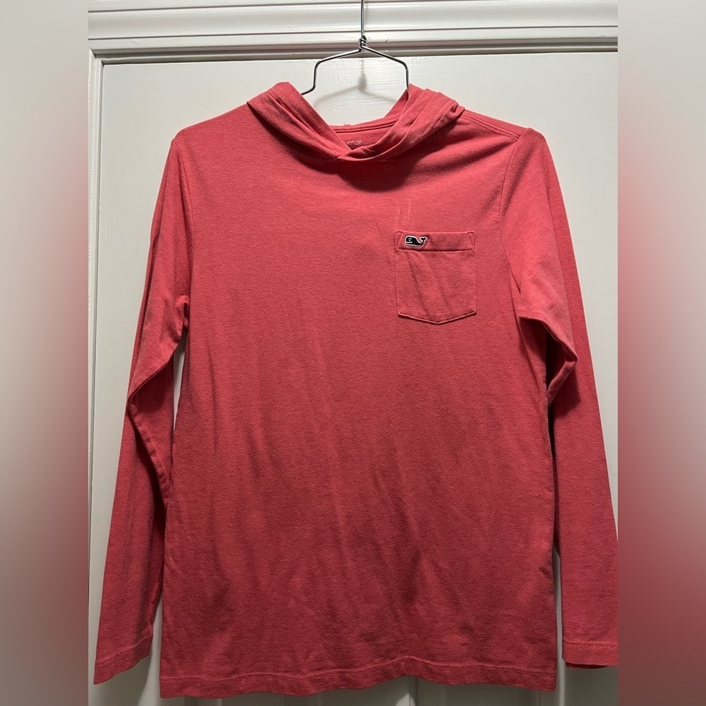 VV Edgartown Long-Sleeve Hoodie Tee Medium 12-14